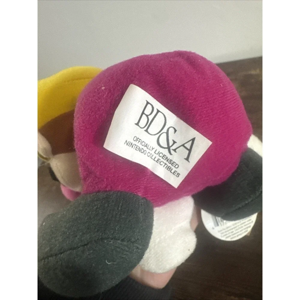 Vintage Nintendo 64 Wario Beanbag Plush Doll + Hang & Tush Tag‎ (BD&A, 1997)